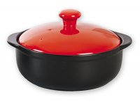 25cm Heat-resistant Clay Casserole