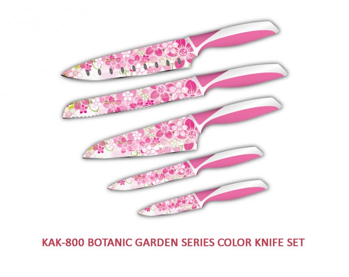 Decal color knife set with PP/TPR handle - Click Image to Close