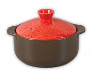 21cm Heat-resistant Clay Casserole