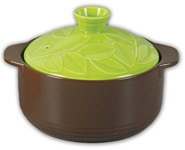 26cm Heat-resistant Clay Casserole - Click Image to Close