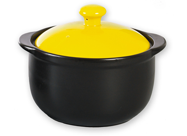 23cm Heat-resistant Clay Casserole - Click Image to Close