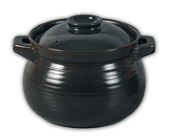 21cm Heat-resistant Clay Casserole - Click Image to Close