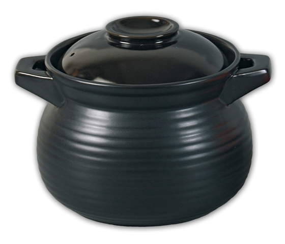 25cm Heat-resistant Clay Casserole - Click Image to Close