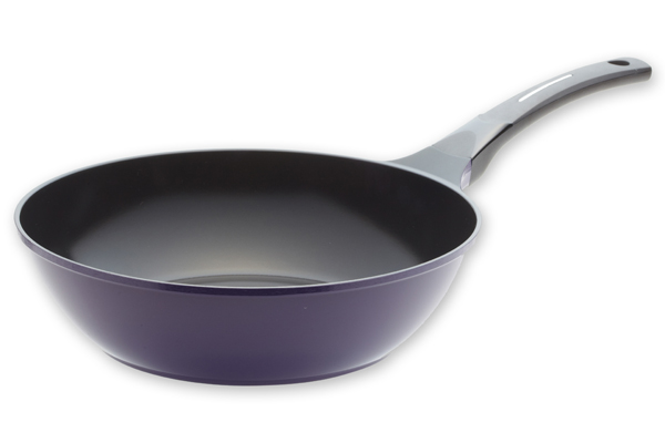 30cm Ceramic Coating Wok - Click Image to Close